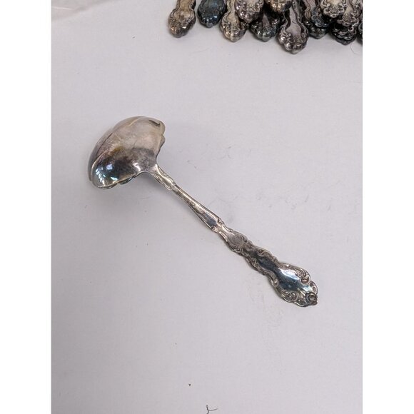 Vintage Oneida Beethoven Silverplate Flatware Ladle Serving 8" - Picture 7 of 7